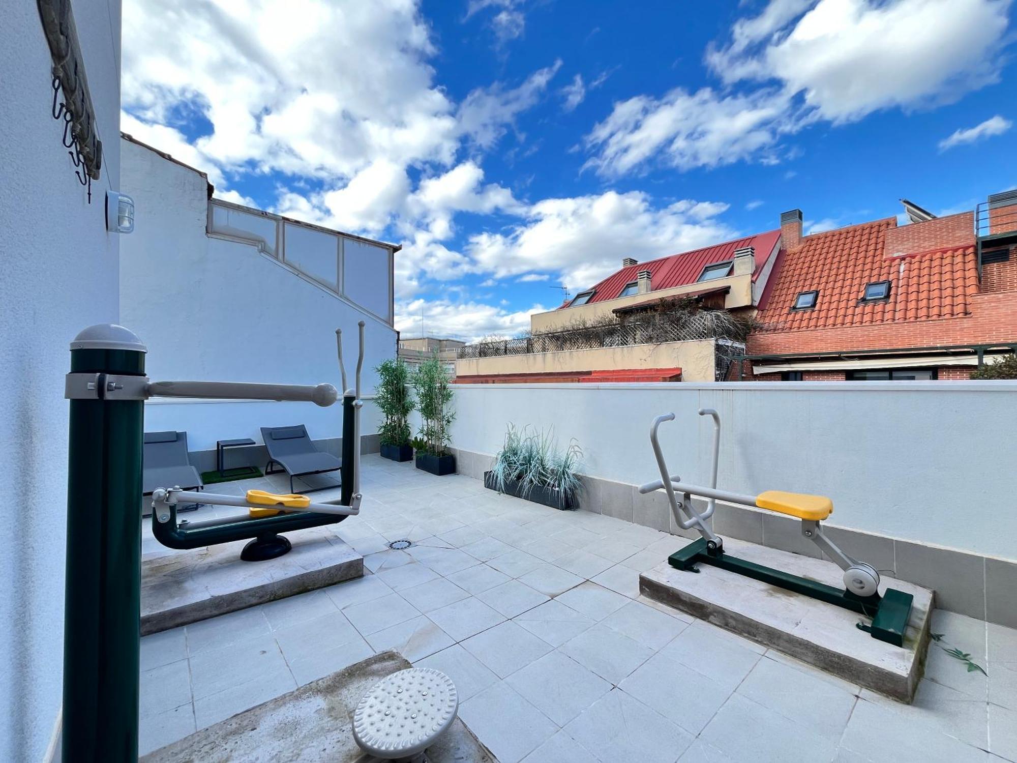 Appartement Terraza Andres Anton Temporal Madrid